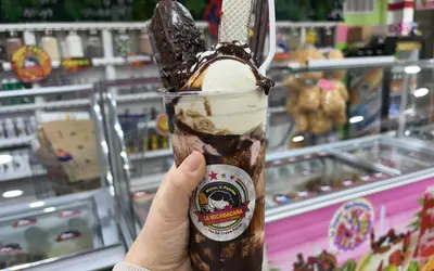 Authentic Mexican paletas and ice cream at La Michoacana Premium in Raleigh, North Carolina.